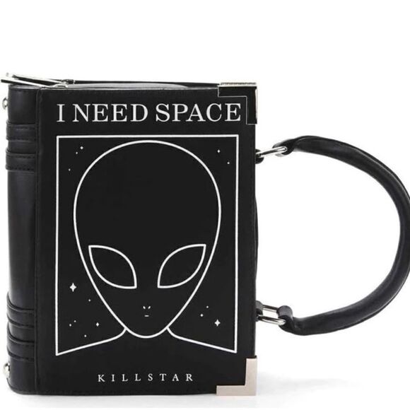 Killstar Handbags - Killstar Alien ‘I need space‘ Purse